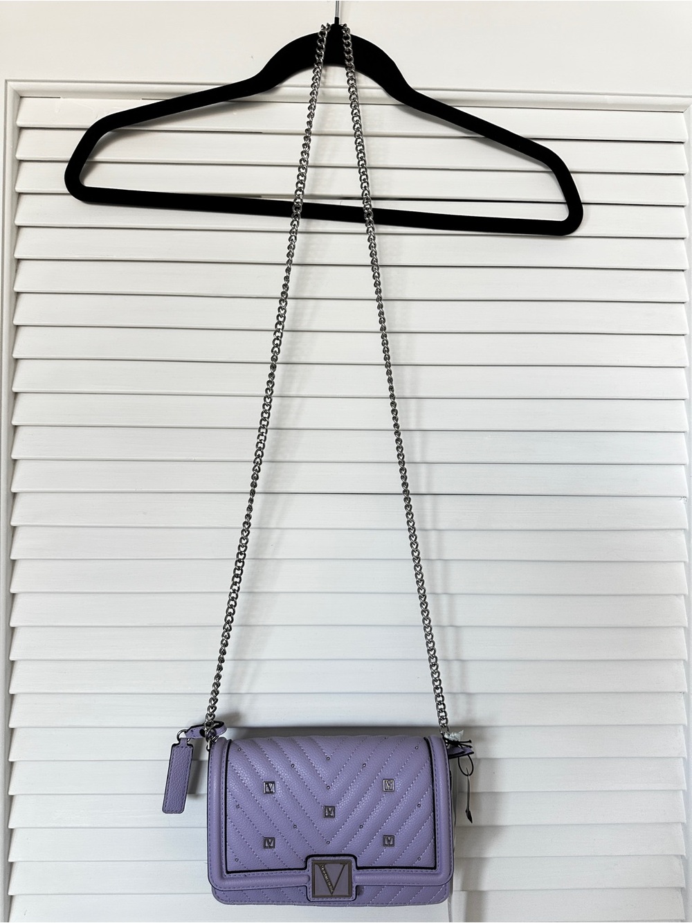 Victoria’s Secret Lavender Crossbody Mini Bag with Chain Strap